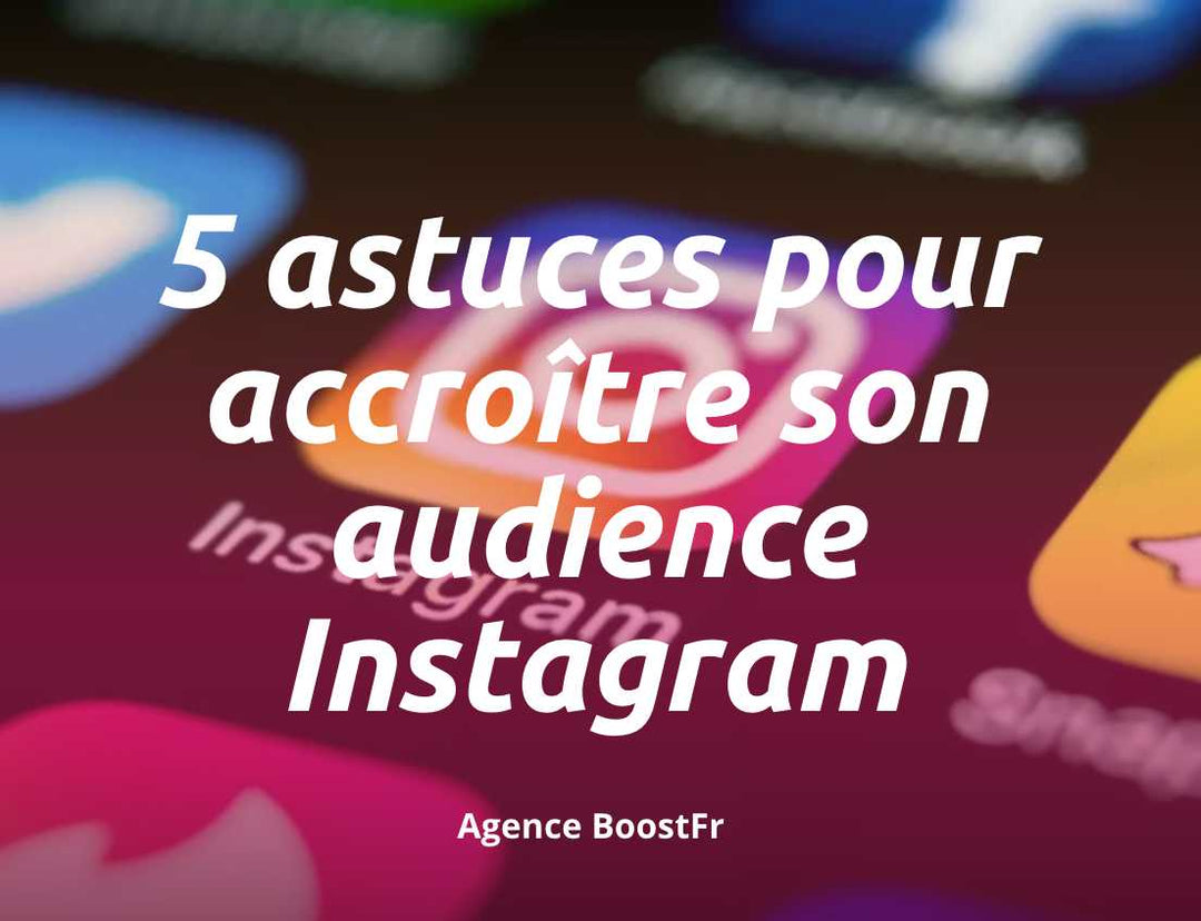 5 Astuces pour Accroître son Audience Instagram